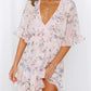 ONE & ONLY COLLECTIVE Floral Printed Ruffled Mini Dress