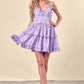 MUSTARD SEED Casual Ruffle Detail Tiered Romantic Mini Dress