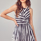 Front Cross Back Tie Dress