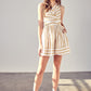 Front Cross Back Tie Dress