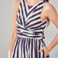 Front Cross Back Tie Dress
