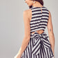 Front Cross Back Tie Dress