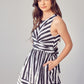 Front Cross Back Tie Dress