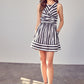 Front Cross Back Tie Dress