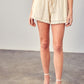 MUSTARD SEED Fringe Trim Hem Boho Shorts