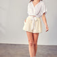 MUSTARD SEED Fringe Trim Hem Boho Shorts