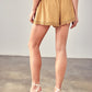 MUSTARD SEED Fringe Trim Hem Boho Shorts