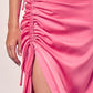 DO + BE COLLECTION Side Gathered Skirt