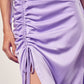 DO + BE COLLECTION Side Gathered Skirt