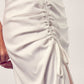 DO + BE COLLECTION Side Gathered Skirt