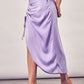 DO + BE COLLECTION Side Gathered Skirt