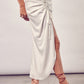 DO + BE COLLECTION Side Gathered Skirt
