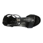 FELICITY Zip Up Croc Textured Sandals