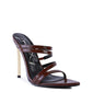 NEW AFFAIR Croc Metal High Heeled Sandals