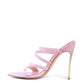NEW AFFAIR Croc Metal High Heeled Sandals