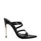 NEW AFFAIR Croc Metal High Heeled Sandals