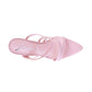 NEW AFFAIR Croc Metal High Heeled Sandals