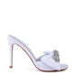 RAG & Co. BRAG IN Crystal Bow Satin High Heeled Sandals