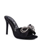 RAG & Co. BRAG IN Crystal Bow Satin High Heeled Sandals