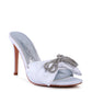 RAG & Co. BRAG IN Crystal Bow Satin High Heeled Sandals