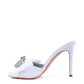 RAG & Co. BRAG IN Crystal Bow Satin High Heeled Sandals