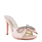 RAG & Co. BRAG IN Crystal Bow Satin High Heeled Sandals