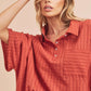AEMI & Co. Casual Striped Dolman Sleeves Top - Rachel Top