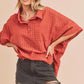 AEMI & Co. Casual Striped Dolman Sleeves Top - Rachel Top