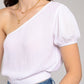 GILLI S/S One Shoulder Top