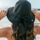 AILI's CORNER Bow Back Straw Bucket Hat