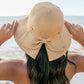AILI's CORNER Bow Back Straw Bucket Hat