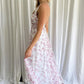 ONE & ONLY COLLECTIVE Low Cut Backless Floral Dress  27460DM04