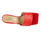 RAG & Co. Carmen High Heeled Woven Square Toe Sandal