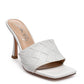 RAG & Co. Carmen High Heeled Woven Square Toe Sandal