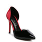 RAG & Co. Candy Cane Patent Pu Slip On Stiletto Heels