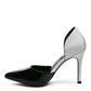 RAG & Co. Candy Cane Patent Pu Slip On Stiletto Heels