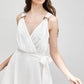 DO + BE COLLECTION Trim Detail Side Tie Romper