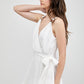 DO + BE COLLECTION Trim Detail Side Tie Romper