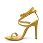 RAG & Co. Sherri Suede Stiletto Sling-Back Sandals with Braided Suede Straps
