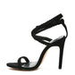RAG & Co. Sherri Suede Stiletto Sling-Back Sandals with Braided Suede Straps