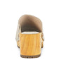 RAG & Co. Cedrus Fine Suede Studded Clog Mules