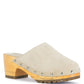 RAG & Co. Cedrus Fine Suede Studded Clog Mules