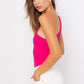 LE LIS Chic Women's One Shoulder Backless Bodysuit
