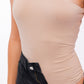 LE LIS Chic Women's One Shoulder Backless Bodysuit