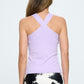 Renee C. Women's Knit Haltered Tank Top