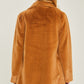 LOVE TREE Woven Solid Teddy Collar Coat