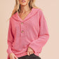 AEMI & Co. Buttoned Pullover Sweater- Hanna Pullover