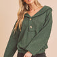 AEMI & Co. Buttoned Pullover Sweater- Hanna Pullover