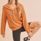 AEMI & Co. Buttoned Pullover Sweater- Hanna Pullover