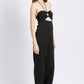 BANDEAU HALTER NECK JUMPSUIT